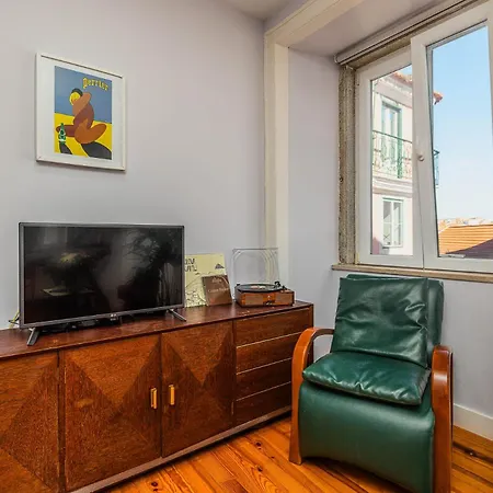 Vintage-chic In The Center, Chiado Apartamento